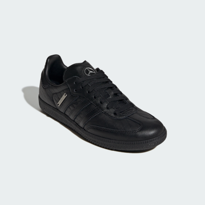 adidas ADIDAS SAMBA OG - MERCEDES-BENZ SHOES - Core Black / Core Black / Silver Metallic - View 5