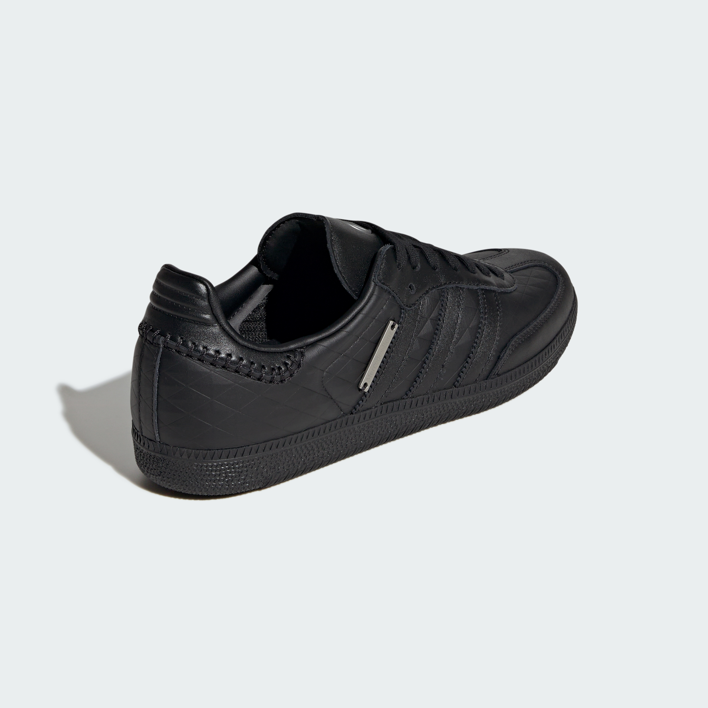 adidas ADIDAS SAMBA OG - MERCEDES-BENZ SHOES - Core Black / Core Black / Silver Metallic - View 6