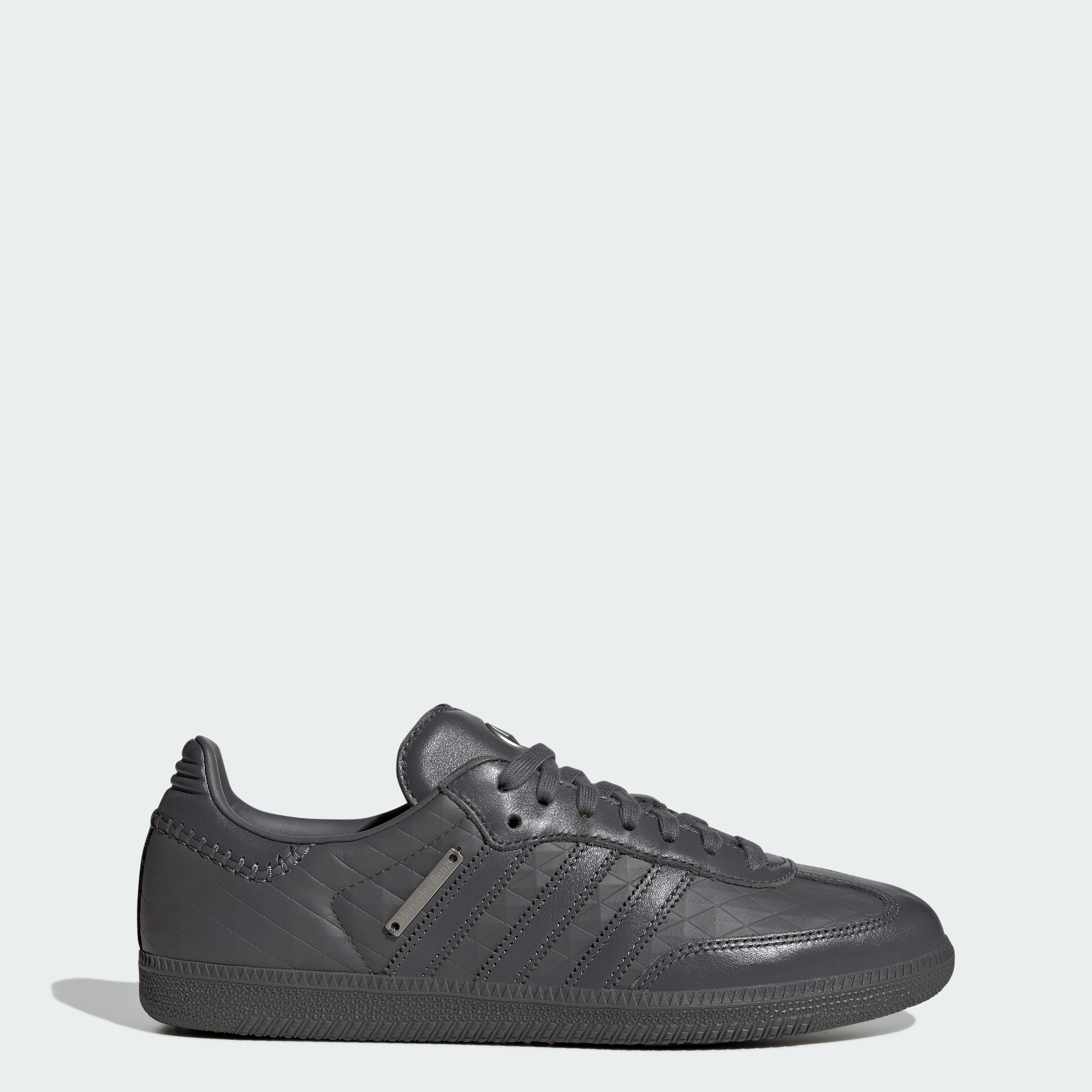 adidas ADIDAS SAMBA OG - MERCEDES-BENZ SHOES - Grey Five / Grey Five / Silver Metallic - View 1