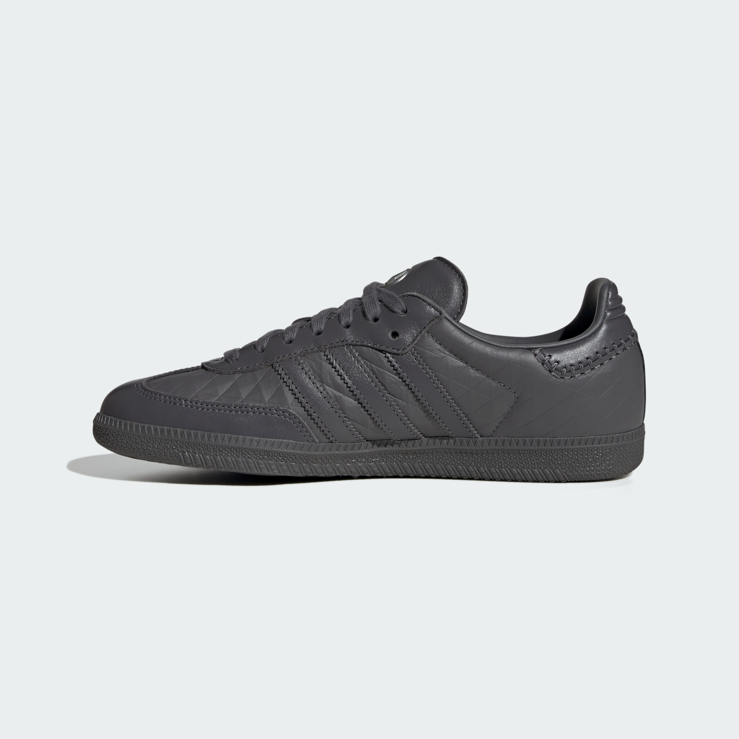 adidas ADIDAS SAMBA OG - MERCEDES-BENZ SHOES - Grey Five / Grey Five / Silver Metallic - View 7