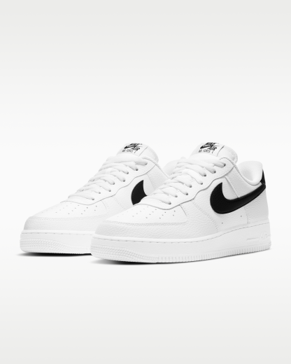 Nike Air Force 1 '07 Men's Shoe - White/Black - View 5