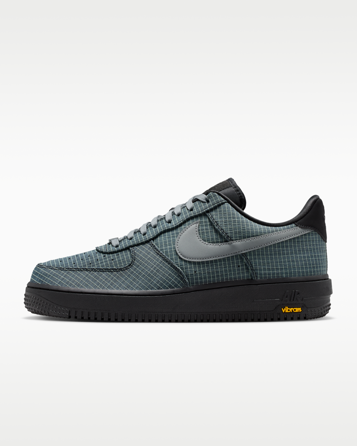 Nike Air Force 1 '07 LX Vibram® Men's Shoes - Black/Light Lemon Twist/Speed Yellow/Smoke Grey - View 1