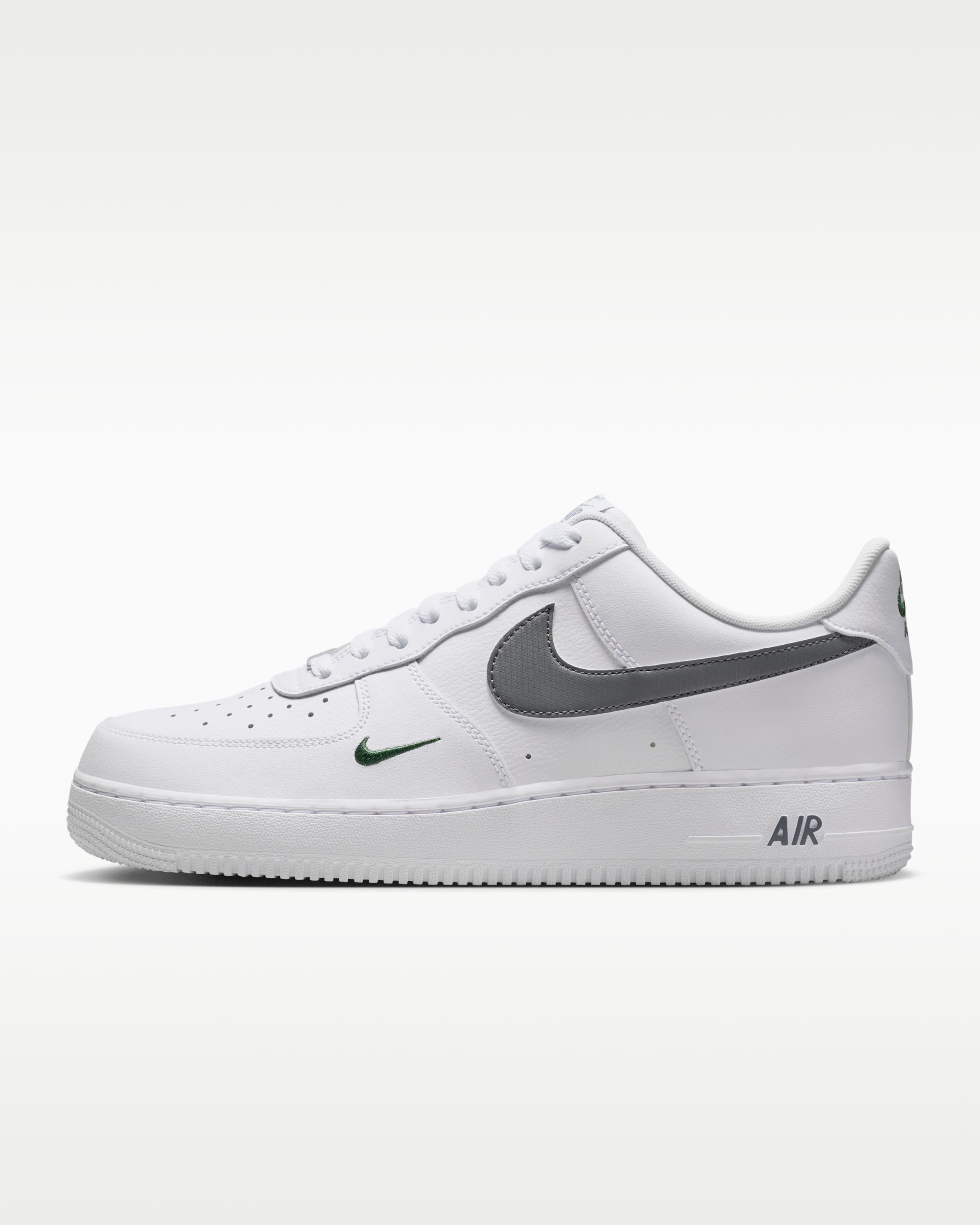 Nike Air Force 1 '07 Men's Shoes - White/Fir/Cool Grey/Cool Grey - View 1