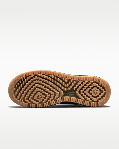 Nike Air Force 1 Luxe Men's Shoes - Black/Bucktan/Gum Yellow/Black - View 2