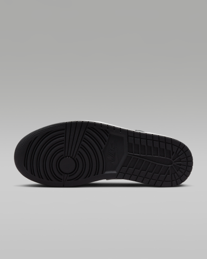 Air Jordan 1 Low Men's Shoes - Black/White/Particle Grey - View 2