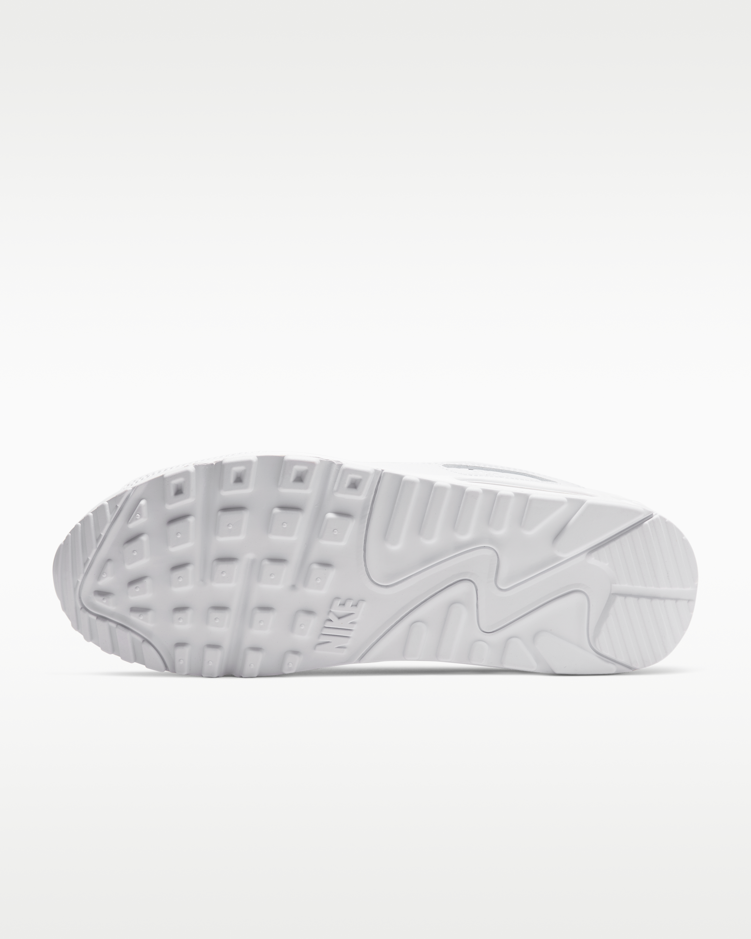 Nike Air Max 90 Men's Shoe - White/White/Wolf Grey/White - View 2