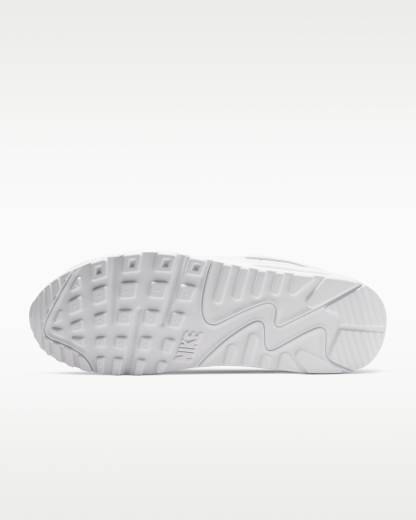 Nike Air Max 90 Men's Shoe - White/White/Wolf Grey/White - View 2