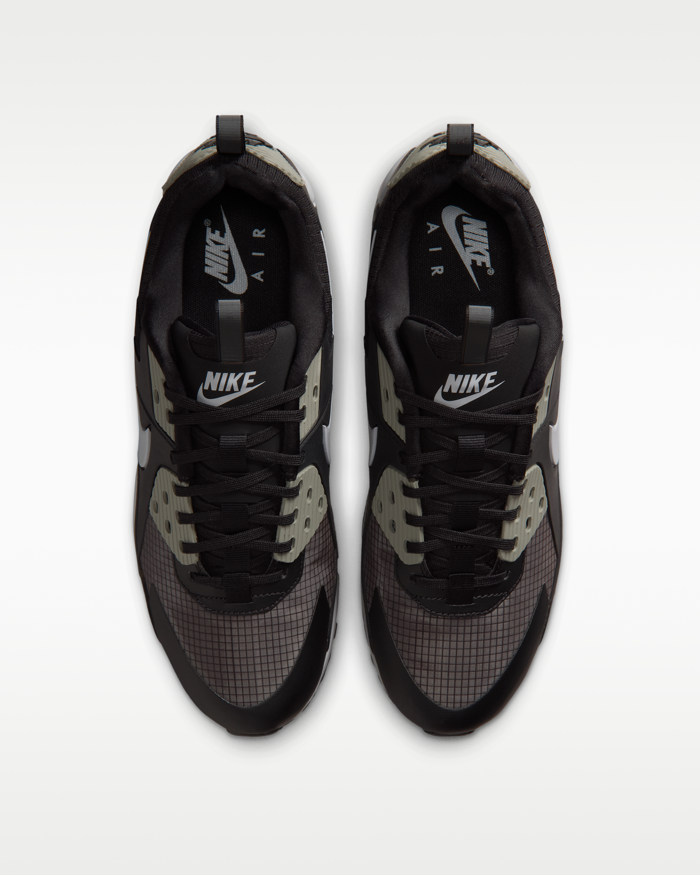 Nike Air Max 90 Drift Men's Shoes - Black/Dark Stucco/Reflect Silver/Wolf Grey - View 4