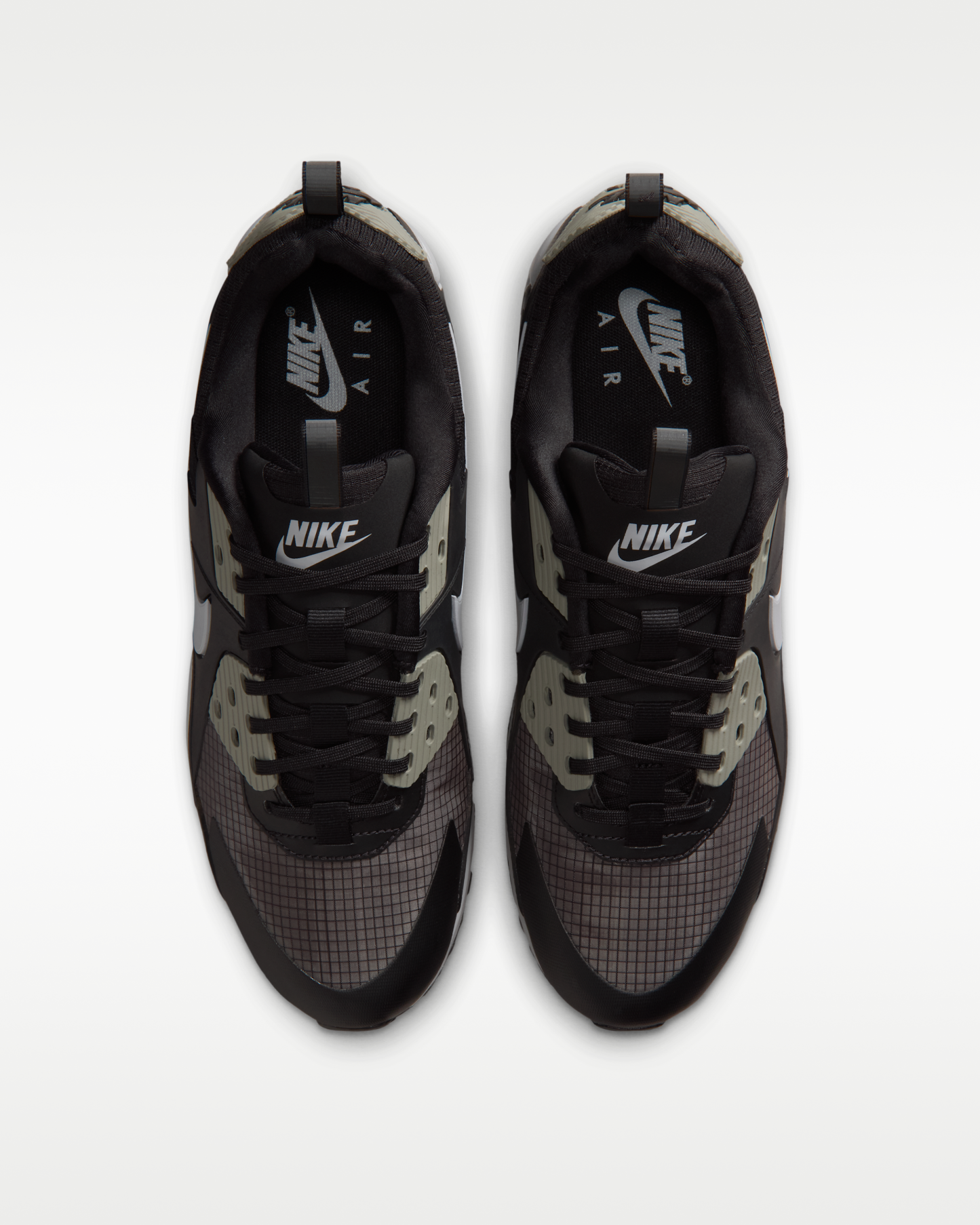 Nike Air Max 90 Drift Men's Shoes - Black/Dark Stucco/Reflect Silver/Wolf Grey - View 4
