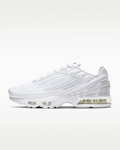 Nike Air Max Plus 3 Men's Shoes - White/Vast Grey/White - View 1