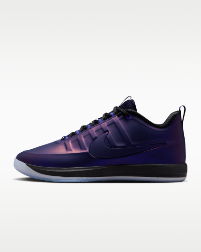 Book 2 PRM 'Eggplant Foamposite' Basketball Shoes - Varsity Purple/Varsity Purple/Black - View 1