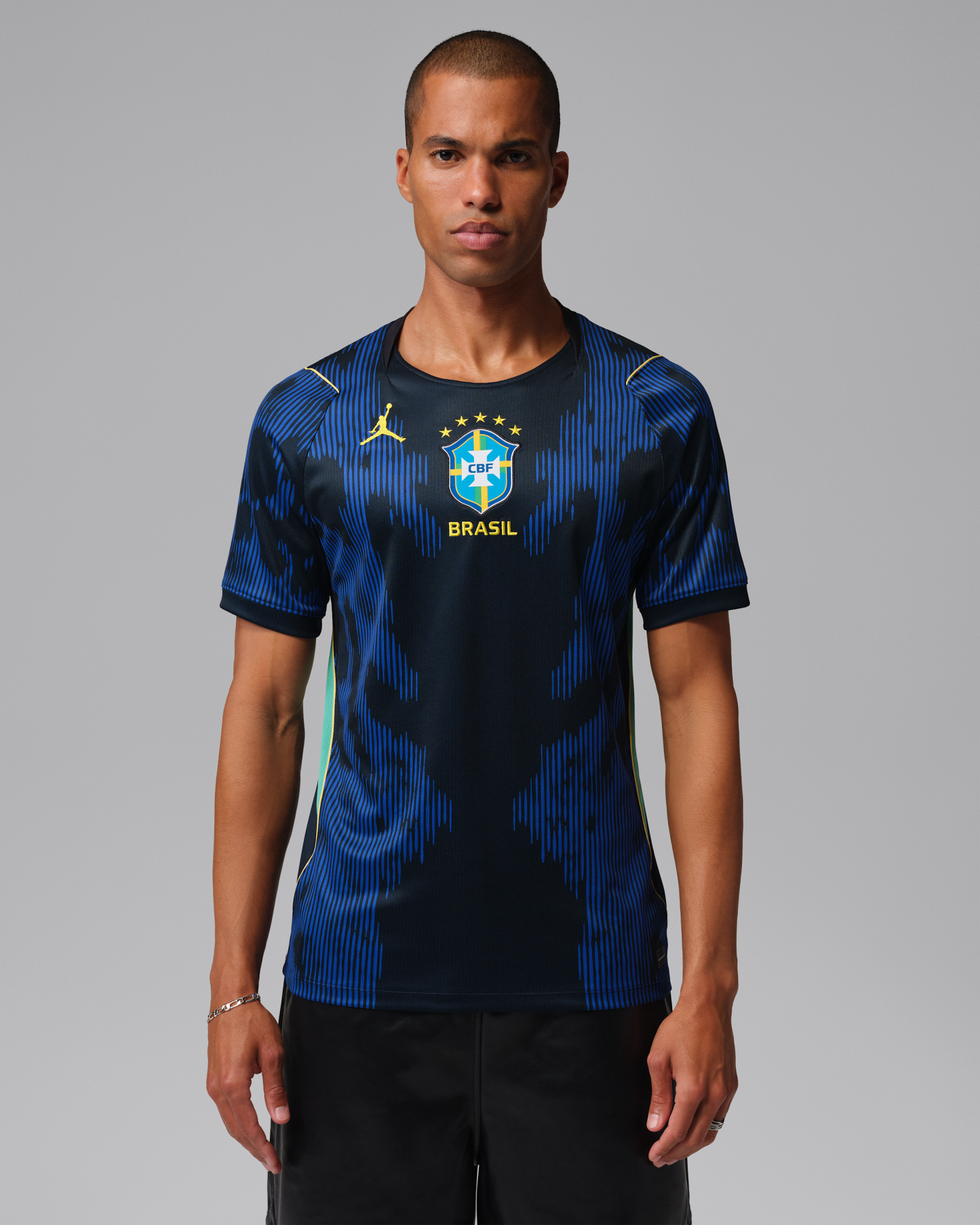 Brazil National Team 2026 Stadium Away Men's Nike Dri-FIT Football Shirt - Old Royal/Black - View 1