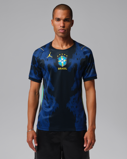 Brazil National Team 2026 Stadium Away Men's Nike Dri-FIT Football Shirt - Old Royal/Black - View 1