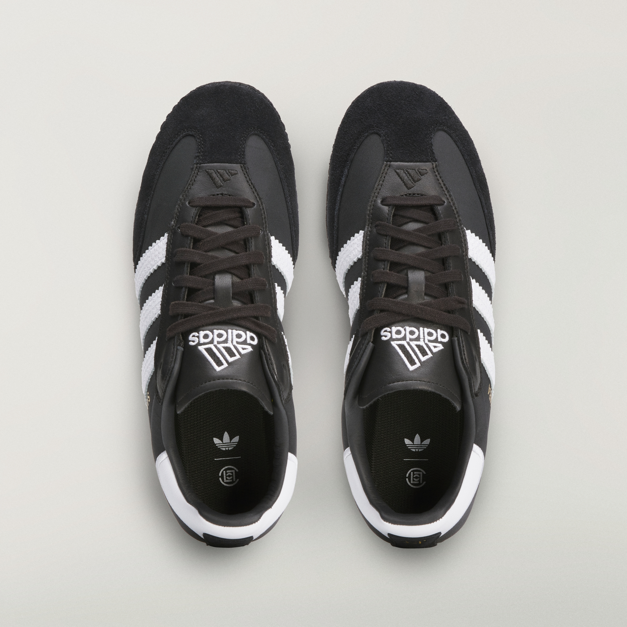 adidas CLOT Samba By Edison Chen Trainers - Core Black / Cloud White / Core Black - View 3