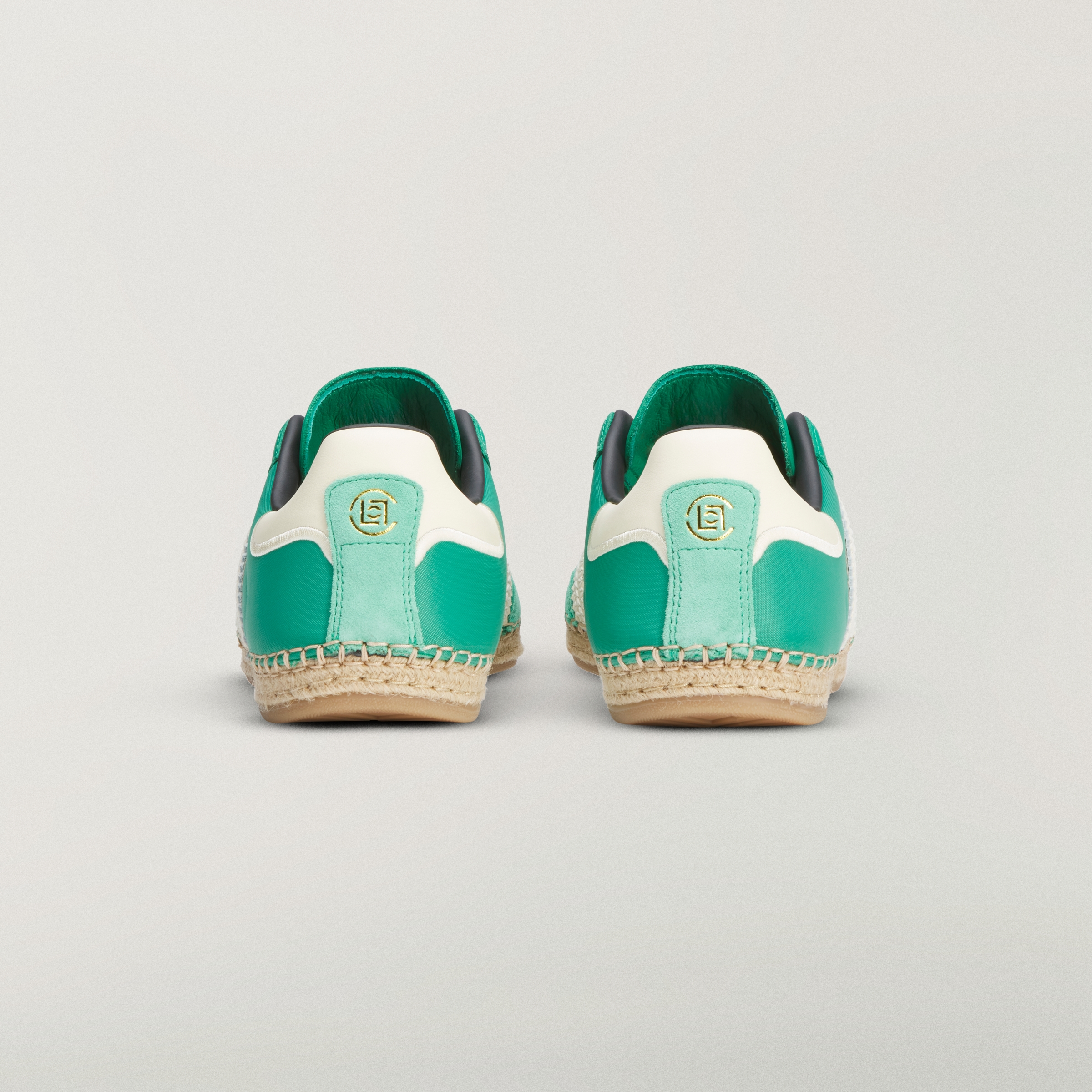 adidas CLOT Samba By Edison Chen Trainers - Court Green / Warm Vanilla / Core Black - View 6