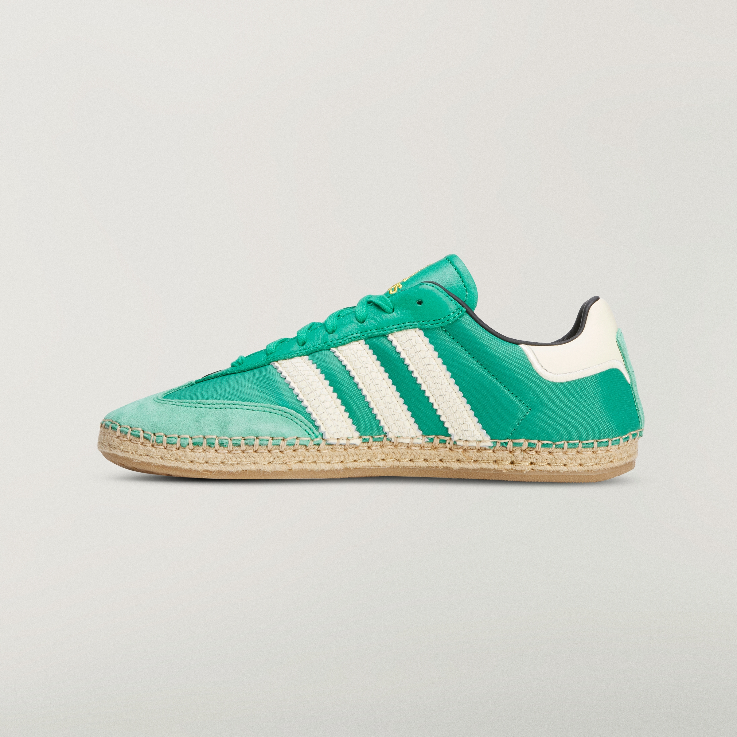 adidas CLOT Samba By Edison Chen Trainers - Court Green / Warm Vanilla / Core Black - View 7