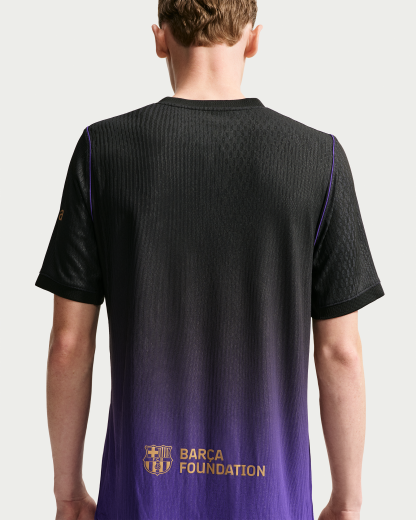 F.C. Barcelona 2026/27 Match Away Men's Kobe Aero-FIT Football Authentic Shirt - Field Purple/Field Purple/Black/Metallic Gold - View 2