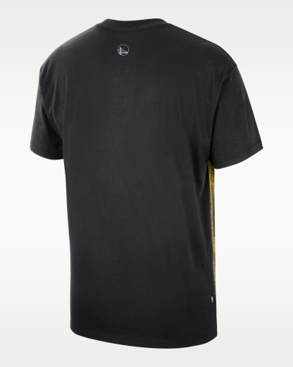Golden State Warriors Men's Basketball T-Shirt - Black - View 2