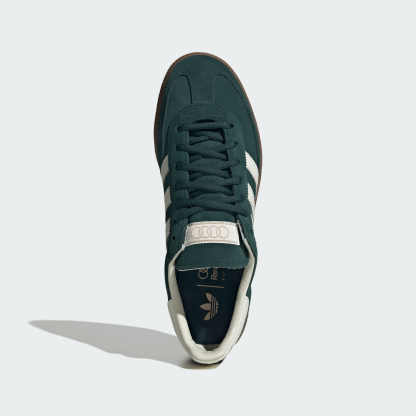 adidas HANDBALL SPEZIAL AUDI REVOLUT F1 TEAM Shoes - Aurora Ivy / White Tint / Gum - View 3
