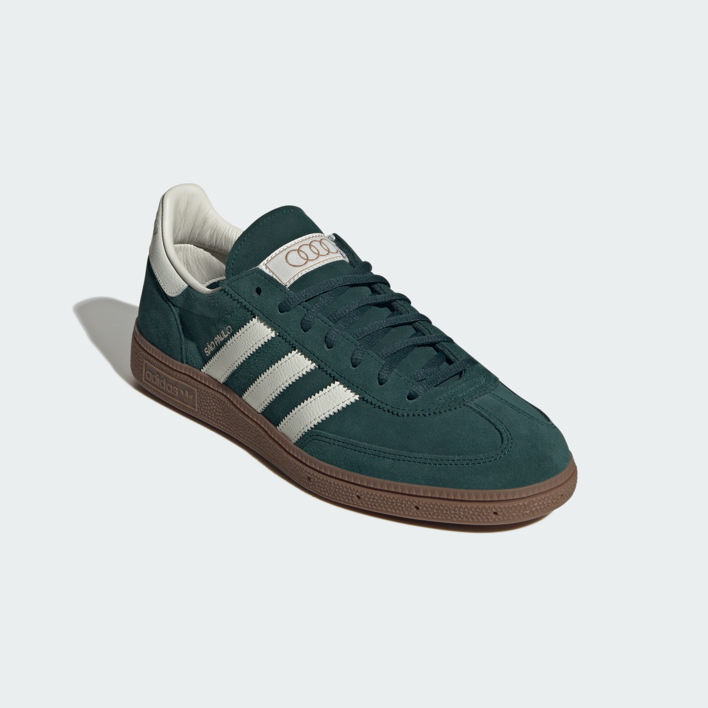 adidas HANDBALL SPEZIAL AUDI REVOLUT F1 TEAM Shoes - Aurora Ivy / White Tint / Gum - View 5