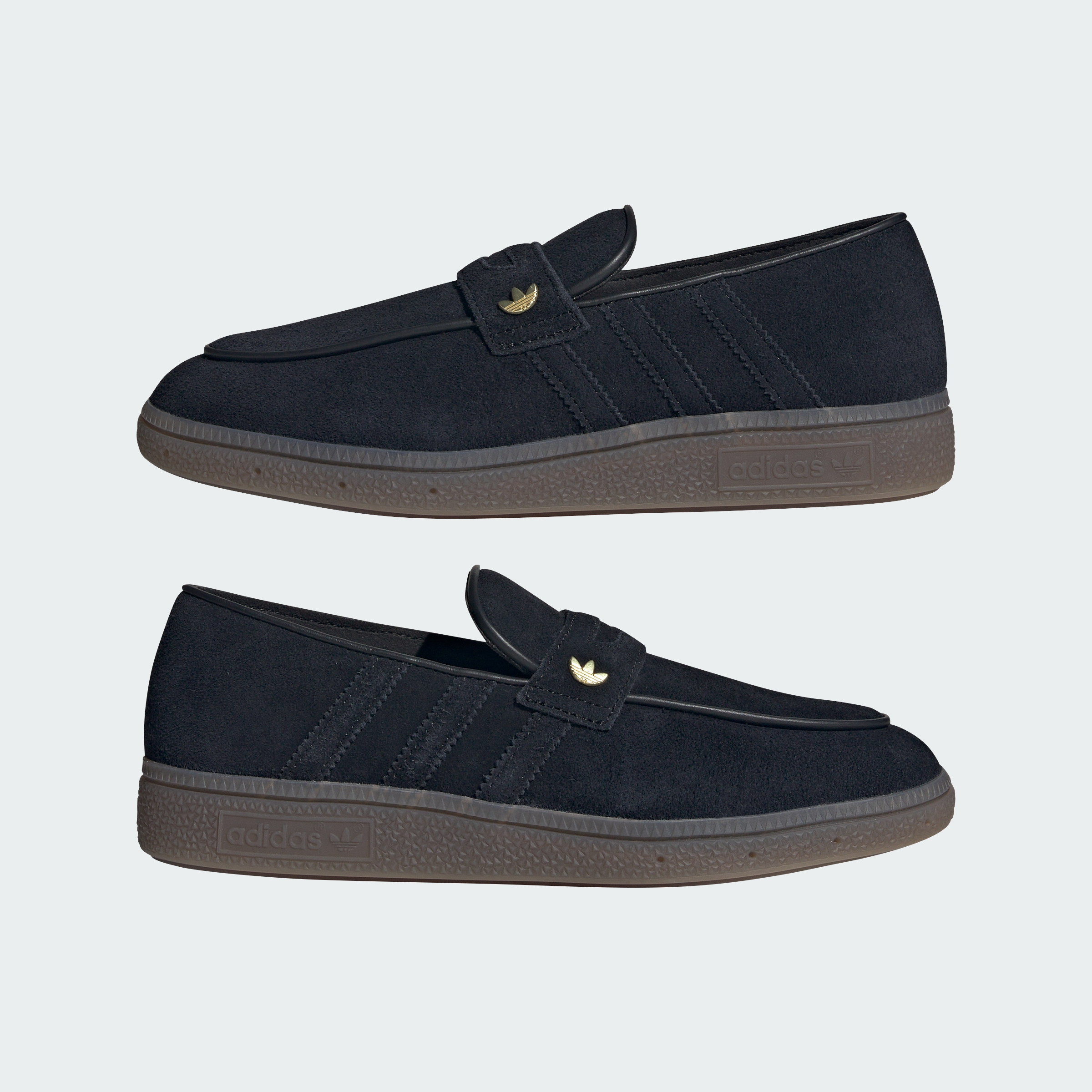 adidas HANDBALL SPEZIAL LOAFER SHOES - Core Black / Core Black / Gum - View 8