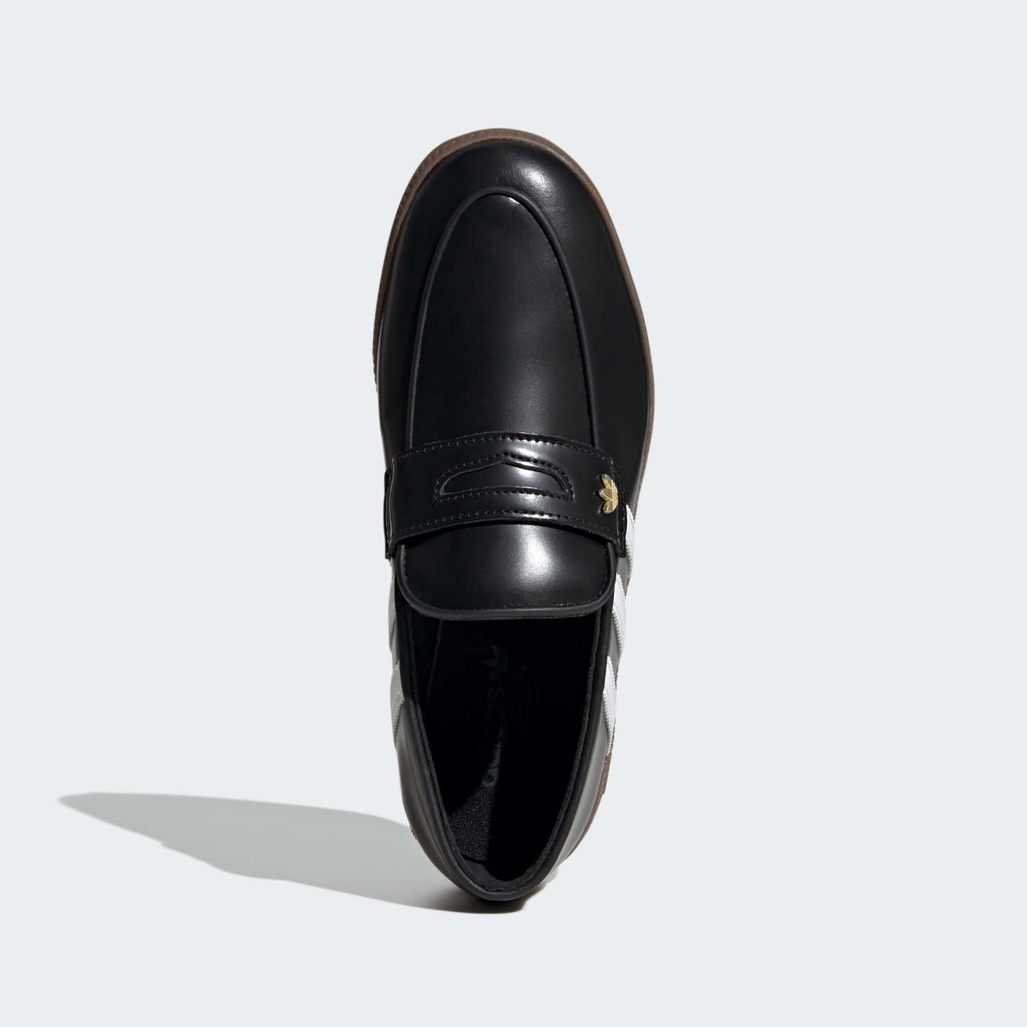 adidas HANDBALL SPEZIAL LOAFER SHOES - Core Black / Cloud White / Gum - View 3