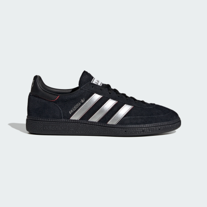adidas HANDBALL SPEZIAL MESSI Shoes - Core Black / Silver Metallic / Pure Ruby - View 2