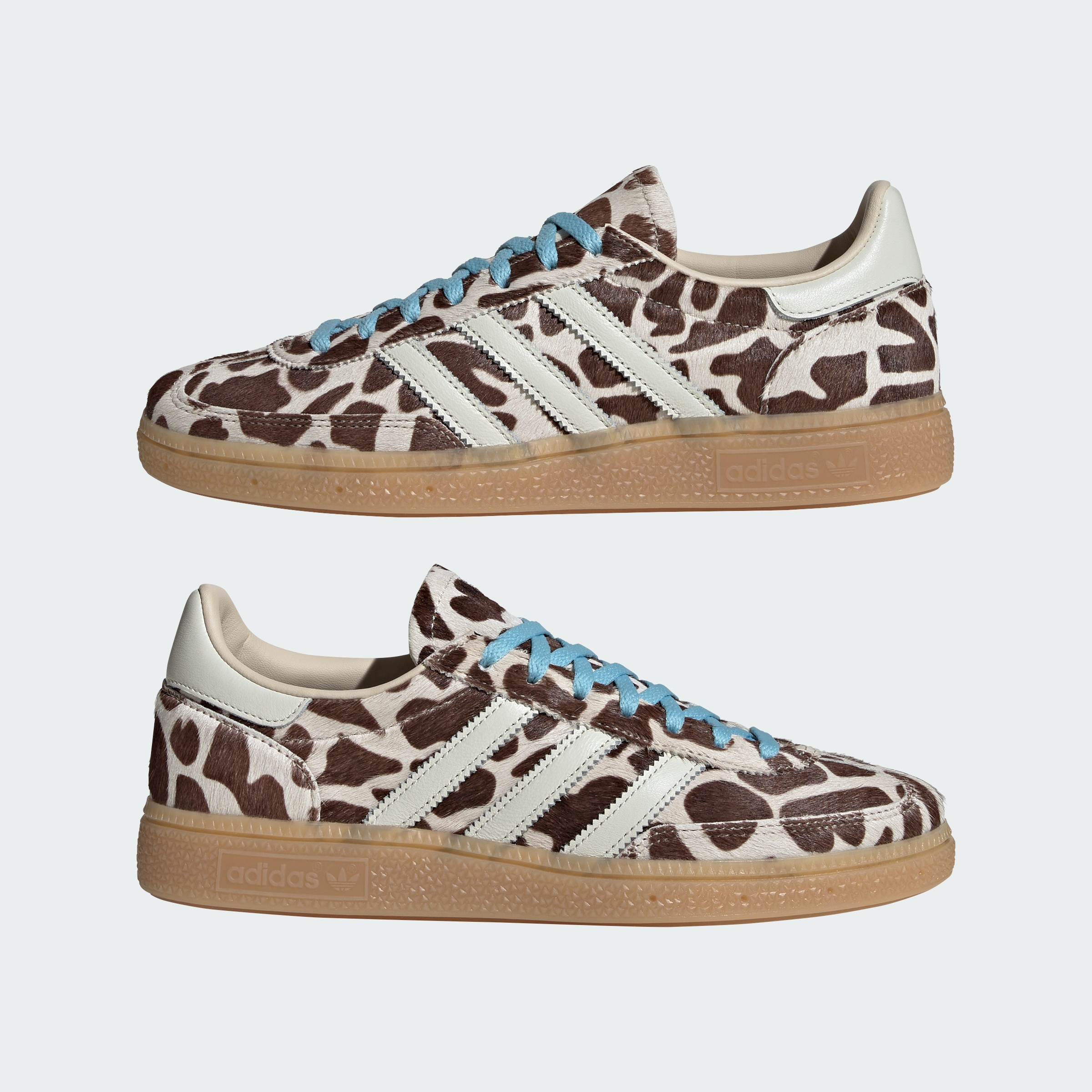 adidas HANDBALL SPEZIAL SHOES - Crystal Linen / Ivory / Icey Blue - View 8
