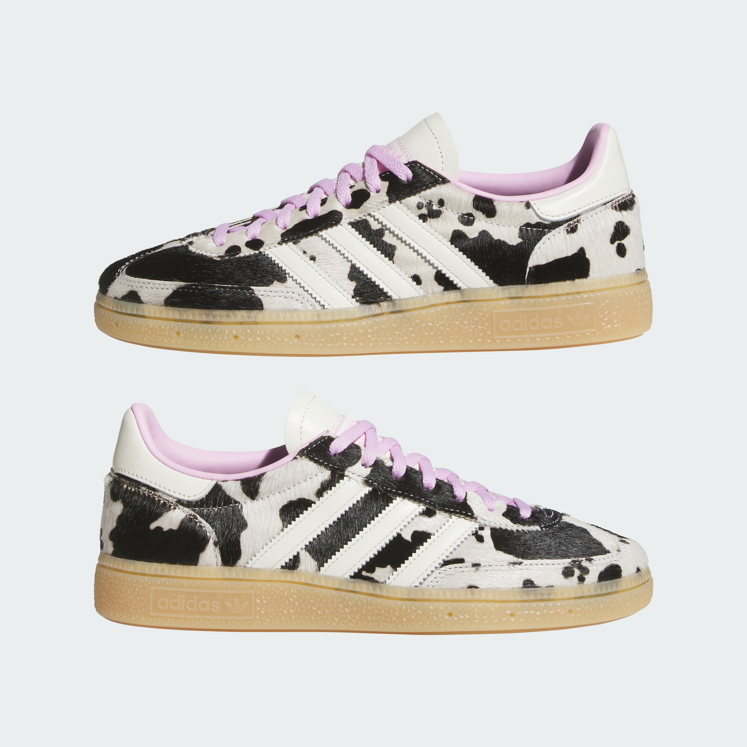adidas HANDBALL SPEZIAL SHOES - Black / Off White / Bliss Lilac - View 8
