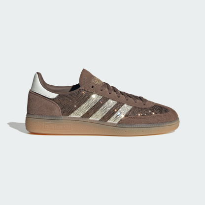 adidas HANDBALL SPEZIAL SHOES - Earth Strata / Off White / Gold Metallic - View 2