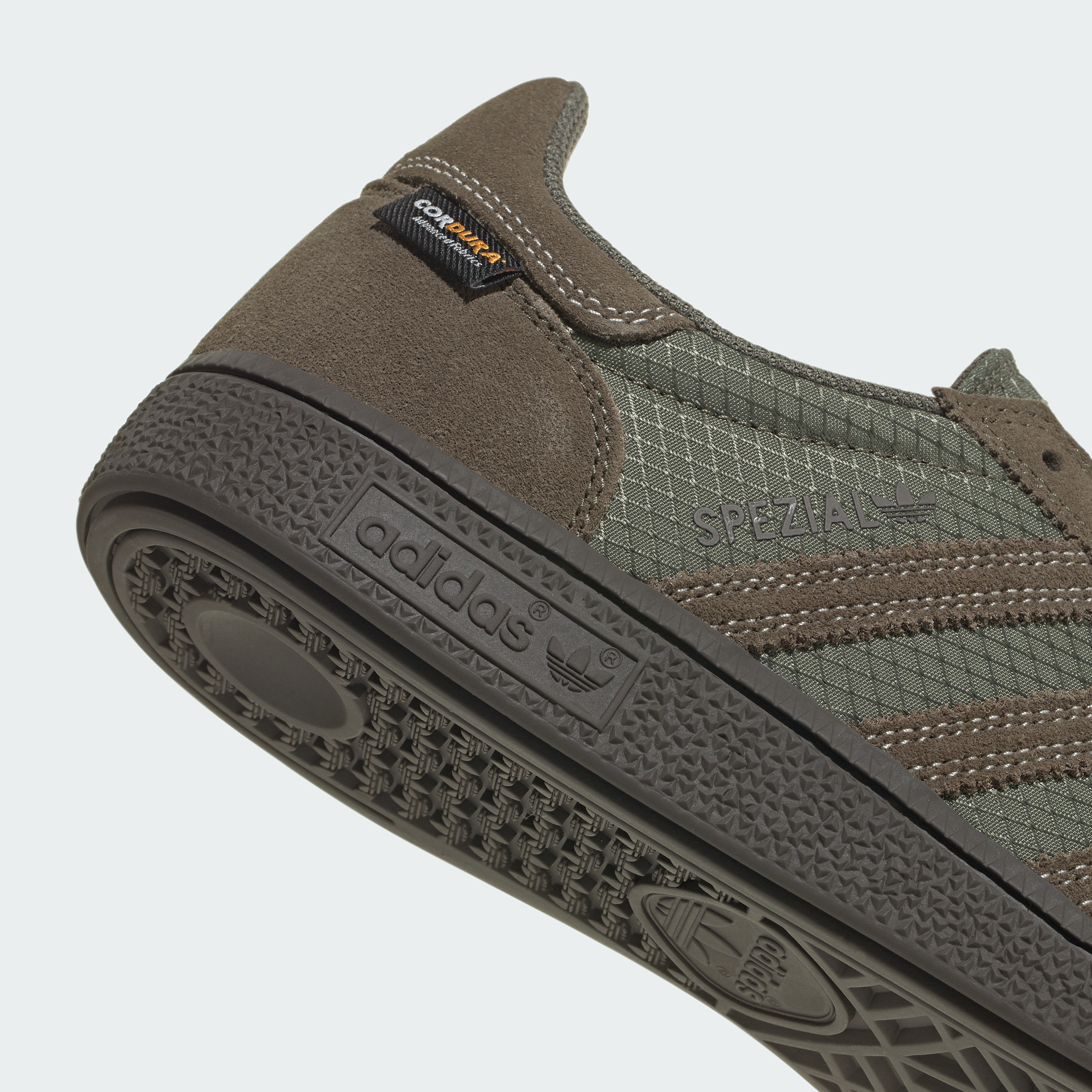 adidas HANDBALL SPEZIAL SHOES - Olive Strata / Shadow Olive / Olive Strata - View 9
