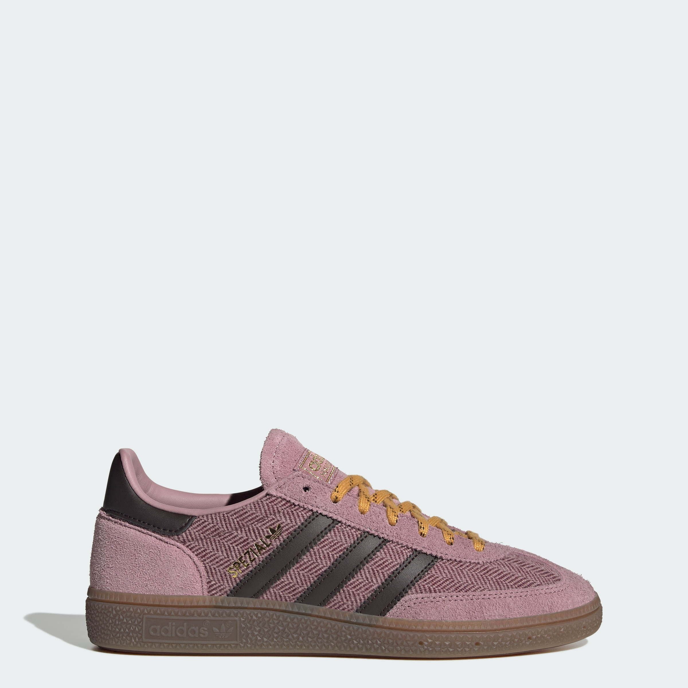 adidas HANDBALL SPEZIAL SHOES - Magic Mauve / Aurora Coffee / Preloved Yellow - View 1