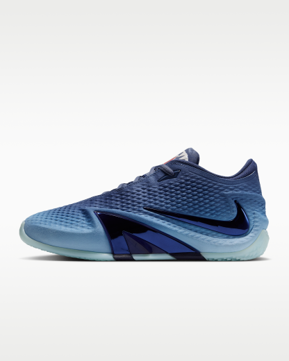 Ja 4 ‘Deep Water’ Basketball Shoes - Diffused Blue/Chambray/Glacier Blue/Blackened Blue - View 1