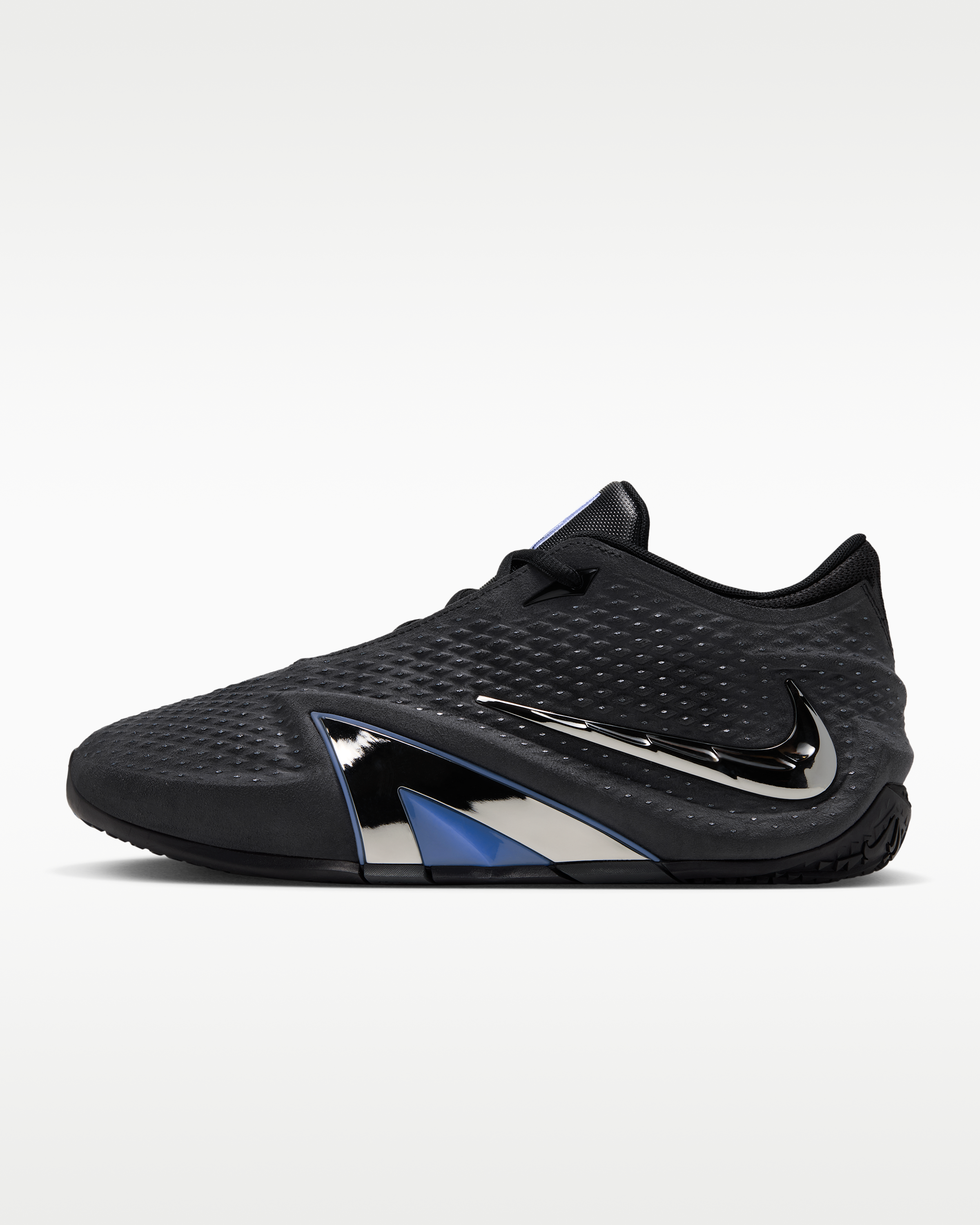 Ja 4 'Dark Mode' Basketball Shoes - Black/Cobalt Bliss/Dark Smoke Grey/Metallic Silver - View 1