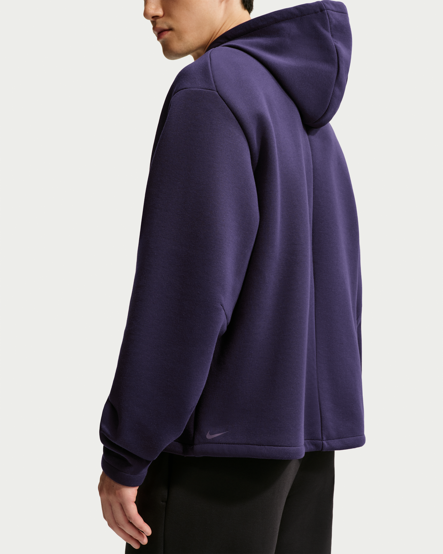 Kobe Men's Nike Dri-FIT Pullover Basketball Hoodie - Purple Dynasty/Purple Dynasty - View 2