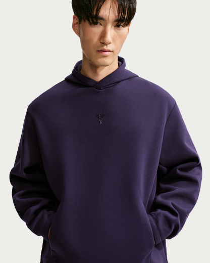 Kobe Men's Nike Dri-FIT Pullover Basketball Hoodie - Purple Dynasty/Purple Dynasty - View 1