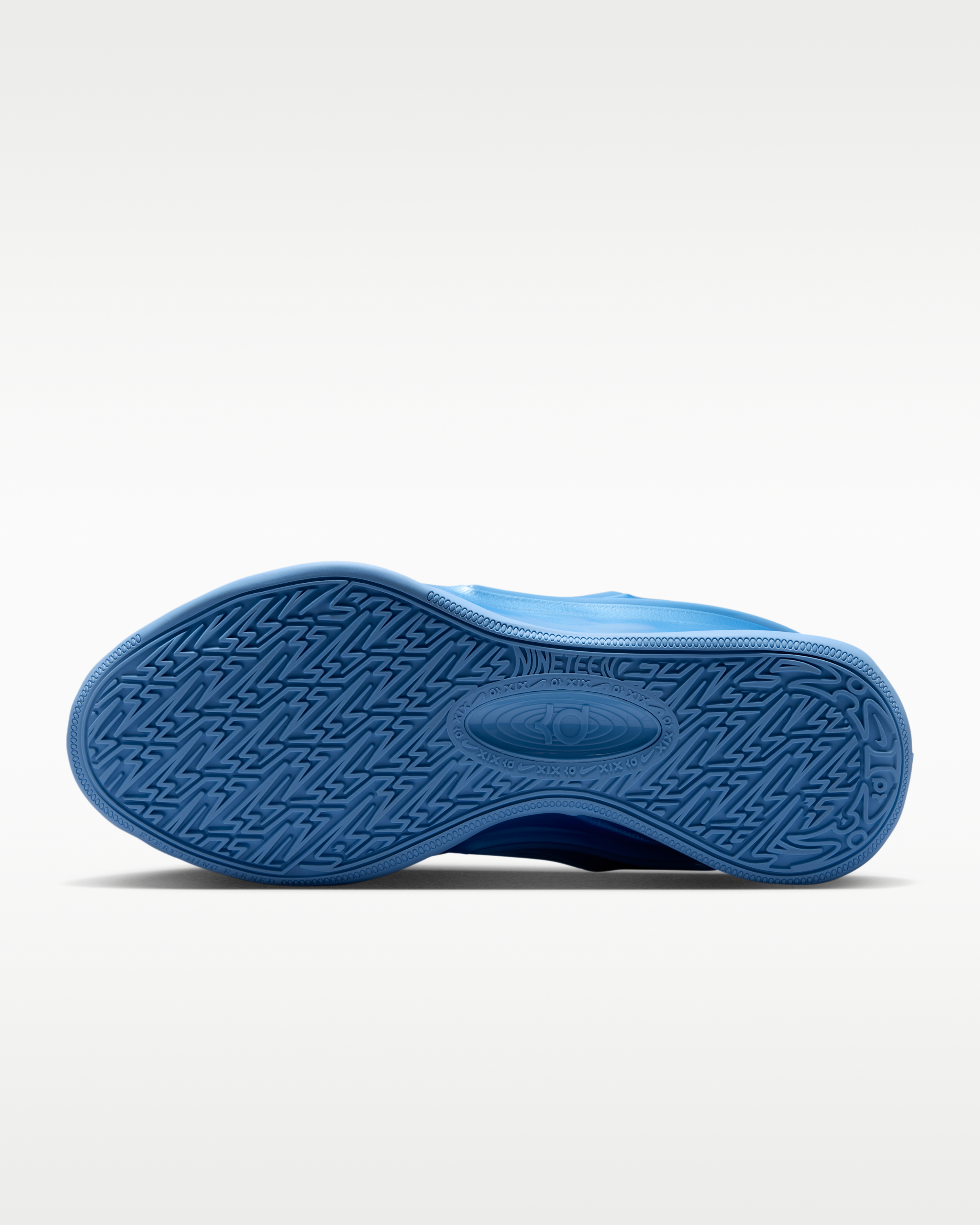 KD19 Basketball Shoes - Still Blue/Stadium Green/Still Blue - View 2