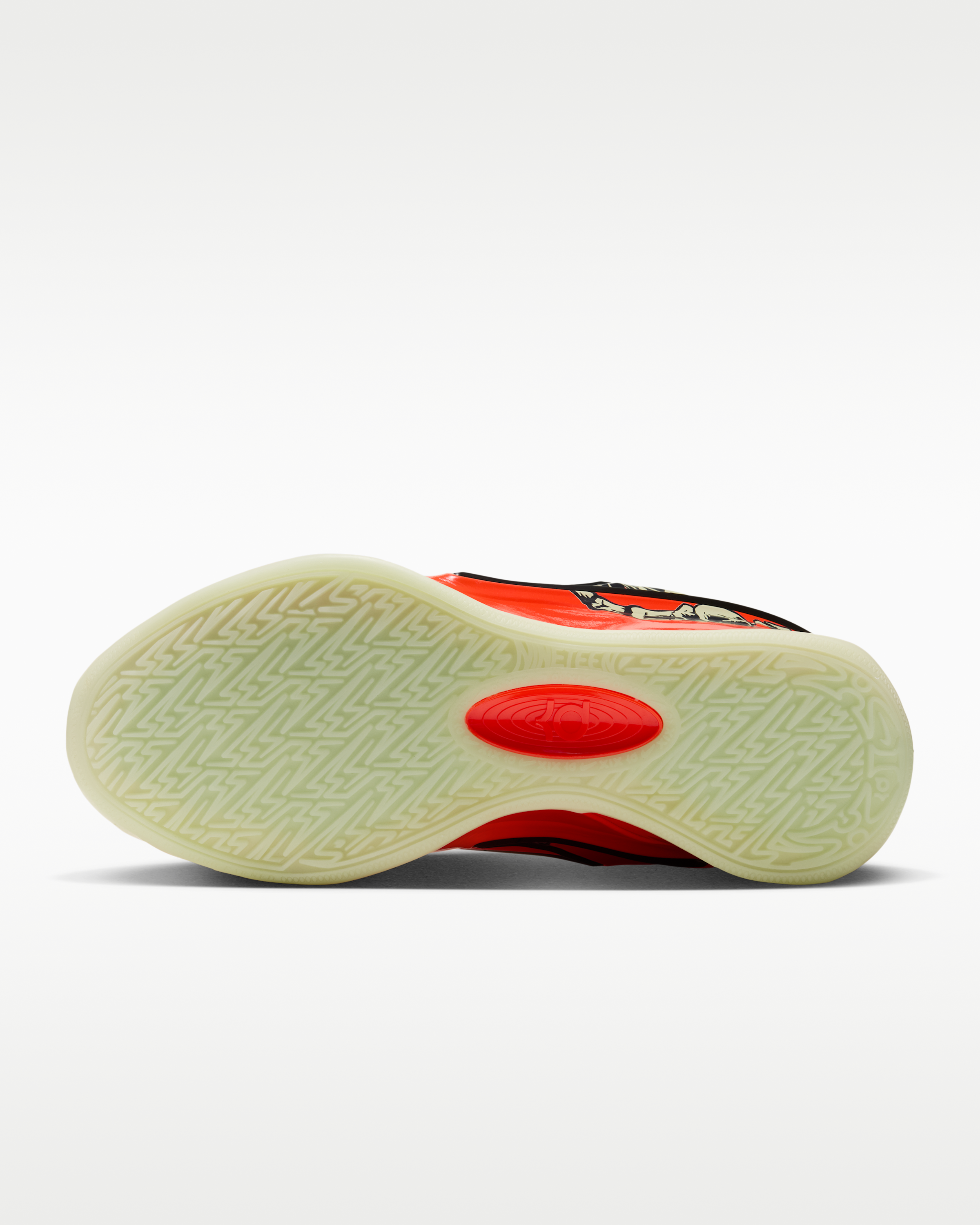 KD19 'Slim Reaper' Basketball Shoes - Bright Crimson/Lime Ice/Stadium Green/Dark Smoke Grey - View 2