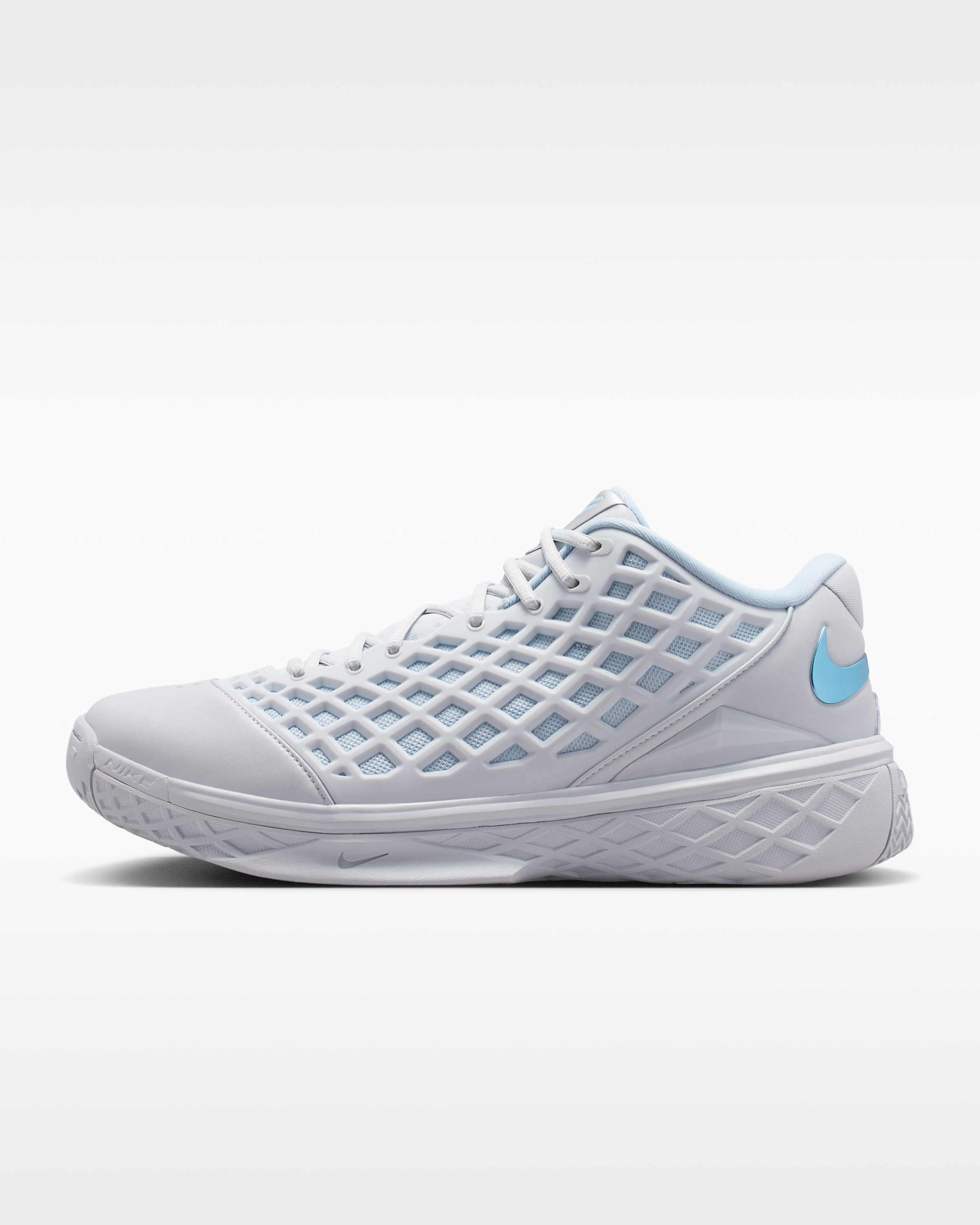 Kobe III Low Protro Men's Basketball Shoes - Pure Platinum/Armoury Blue - View 1