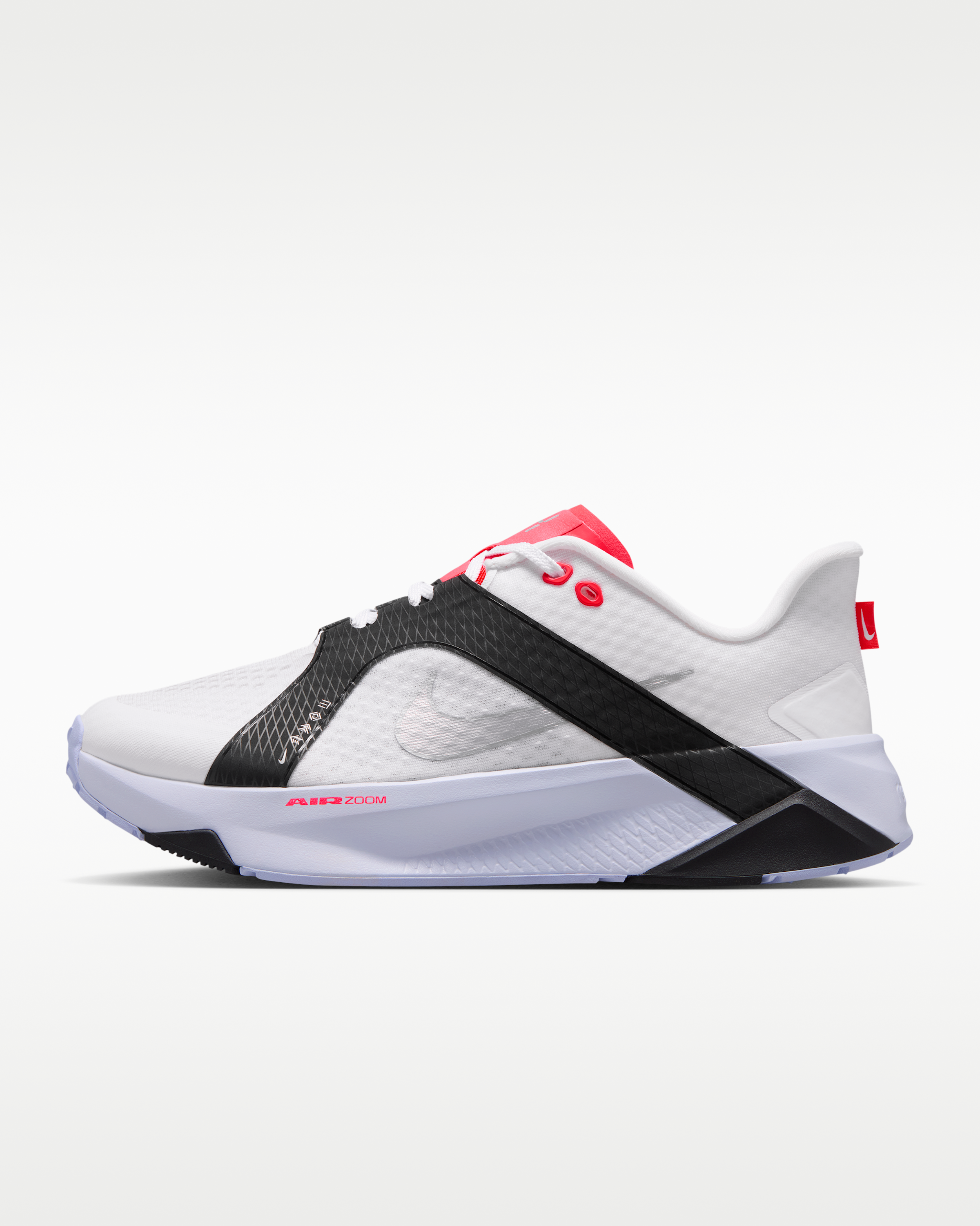 Nike Hybrid RN Men's Training Shoes - White/Black/Laser Crimson/Metallic Silver - View 1
