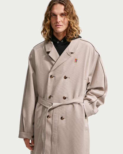 Nike Club Rules Men's Trench Coat - Mink Brown/Sand Drift/Ironstone - View 1