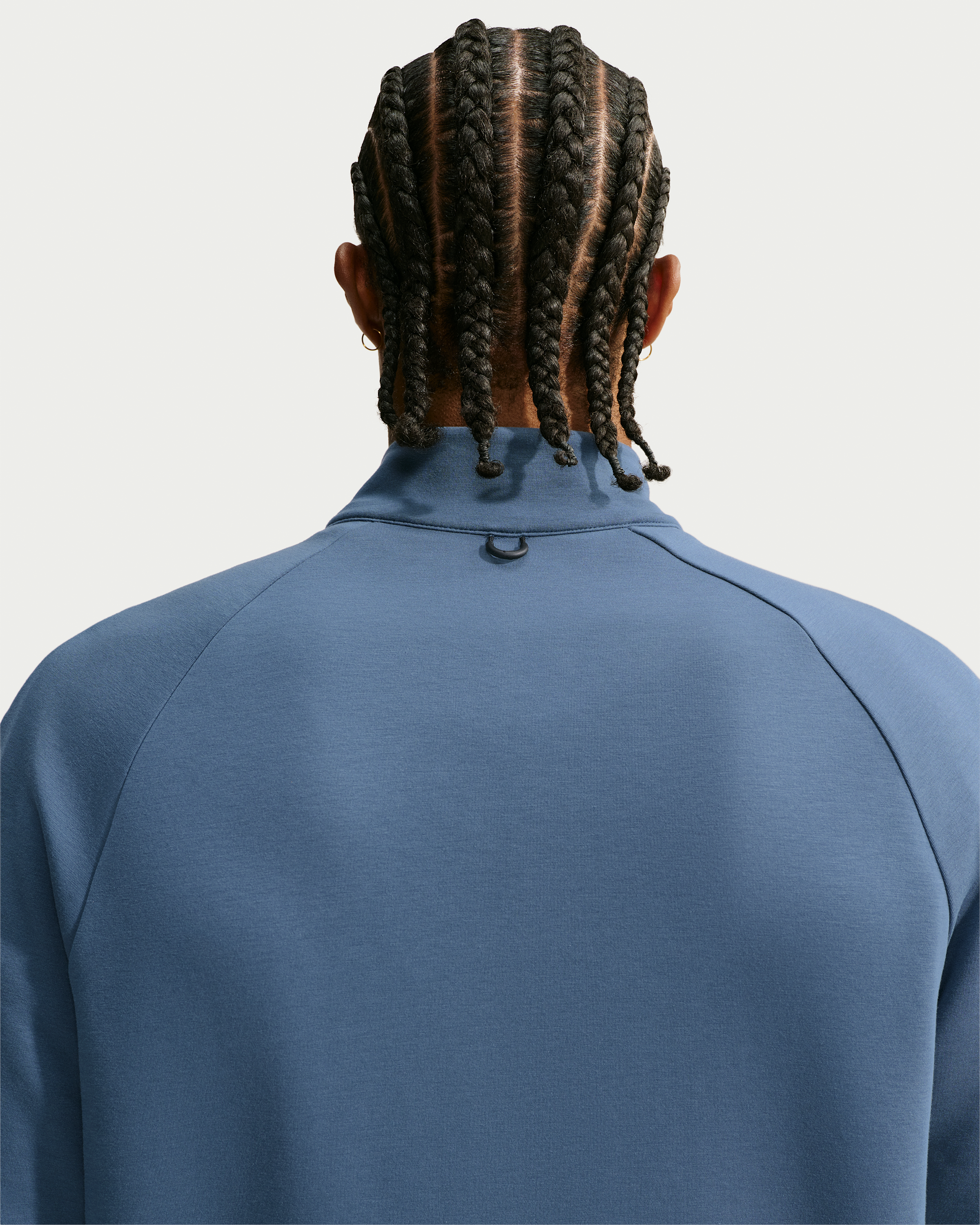 Nike 24.7 ImpossiblySoft Men's Dri-FIT 1/2-Zip Top - New Slate/Black/Midnight Navy - View 2