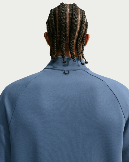 Nike 24.7 ImpossiblySoft Men's Dri-FIT 1/2-Zip Top - New Slate/Black/Midnight Navy - View 2