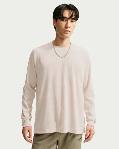 Nike N.A.C. Men's Dri-FIT Long-Sleeve Top - Light Orewood Brown/Light Orewood Brown - View 1