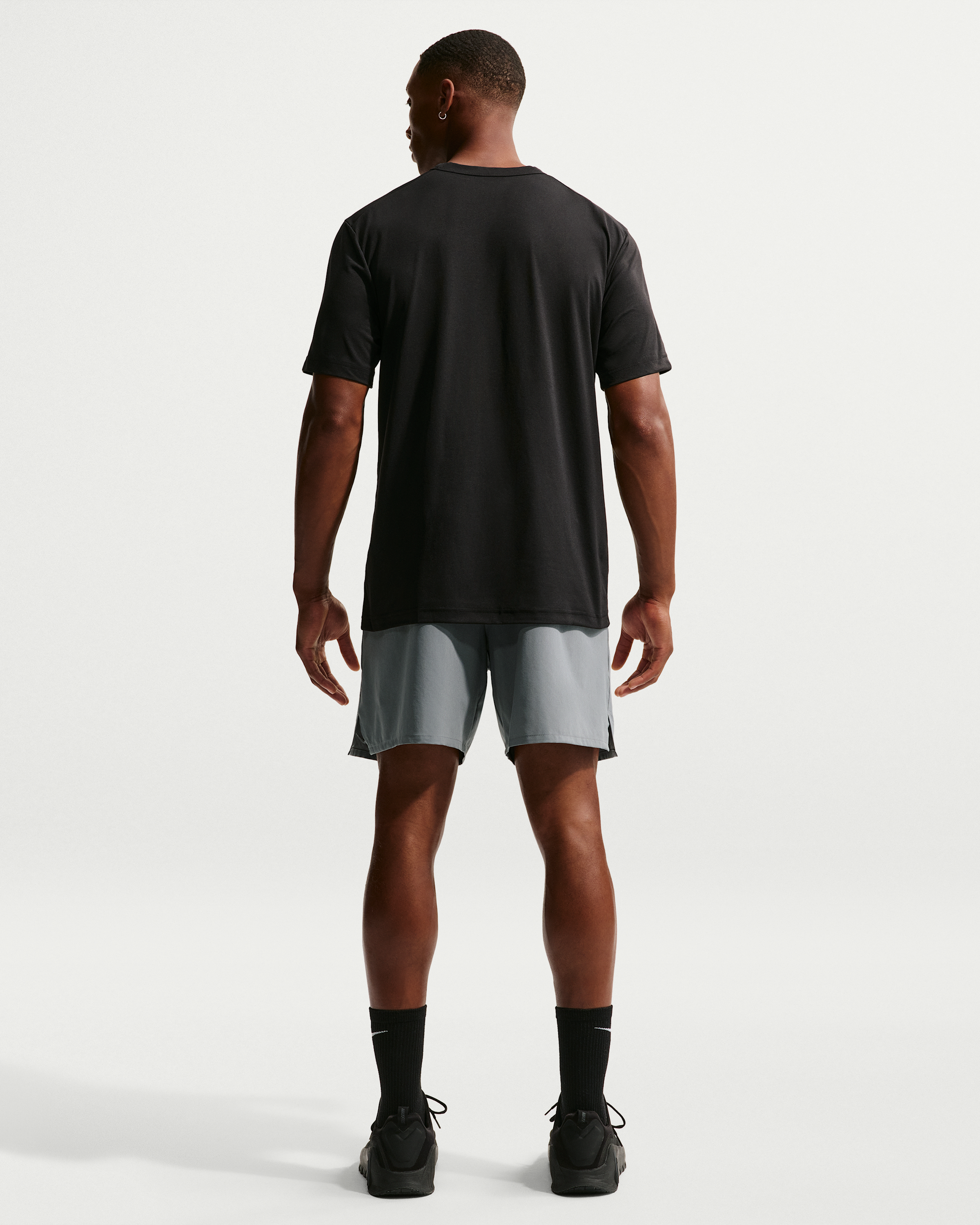 Nike Unlimited Men's Dri-FIT 18cm (approx.) Unlined Versatile Shorts - Smoke Grey/Black/Smoke Grey - View 5