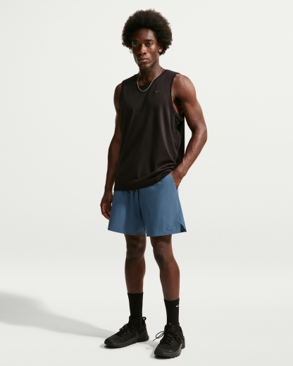 Nike Unlimited Men's Dri-FIT 18cm (approx.) Unlined Versatile Shorts - New Slate/Black/New Slate - View 1