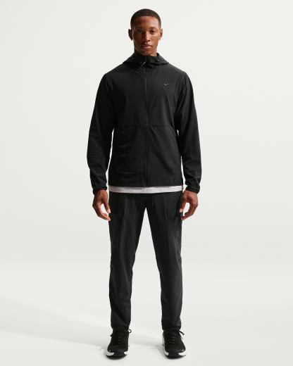 Nike Unlimited Men's Repel Hooded Versatile Jacket - Black/Black/Black - View 4