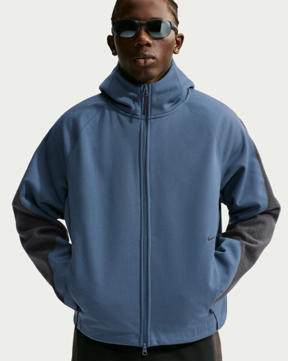Nike Tech Boreas Men's Therma-FIT Full-Zip Hoodie - New Slate/Anthracite/Black - View 1