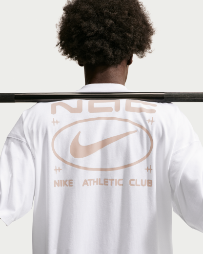 Nike N.A.C. Men's Oversized T-Shirt - White/Cream II - View 2