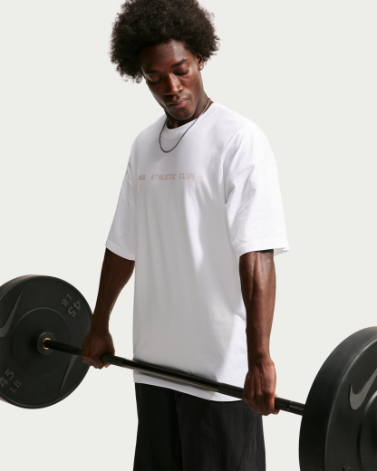 Nike N.A.C. Men's Oversized T-Shirt - White/Cream II - View 1